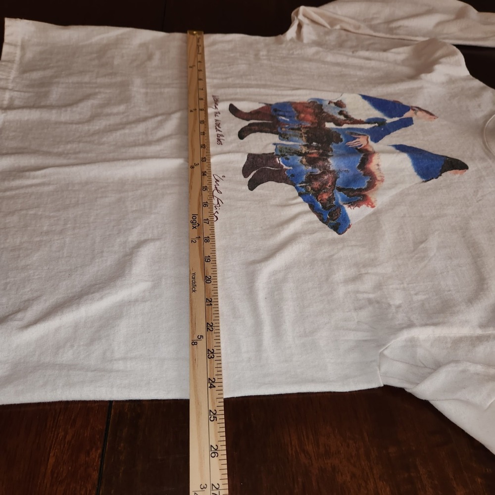 Vintage Native Art Shirt Mens XL Wearing the World Robes Carol Grigg Long Sleeve - Picture 10 of 12